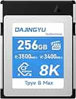 CFexpress Type B 256GB　/8K、6K、4K録画対応 Amazon | 256GB CFexpress 4.0Type B メモリーカード 8K RAW